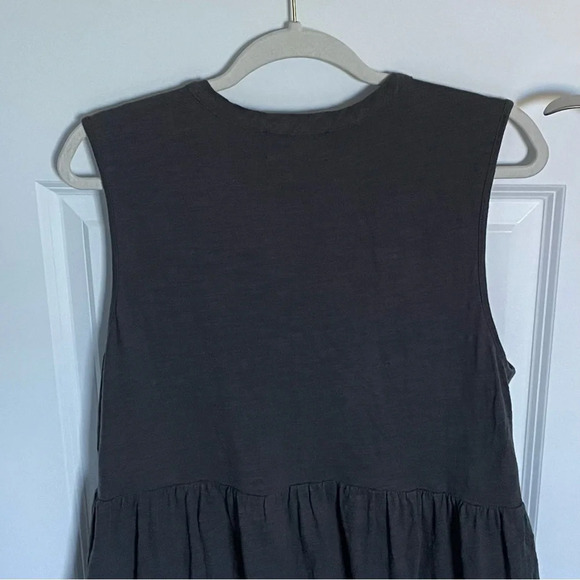 Folk by Hansel from Basel Black Sleeveless Tiered Midi Dress - 29731 - Picture 7 of 12